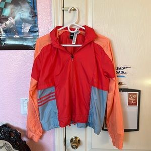 Multicolor Adidas Windbreaker
